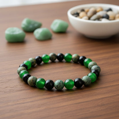Green Aventurine Bracelet - angle
