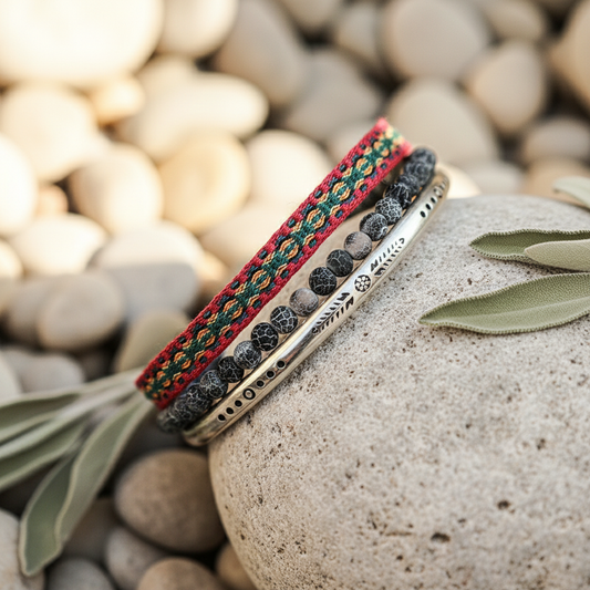 Bracelet perles pierre naturelle